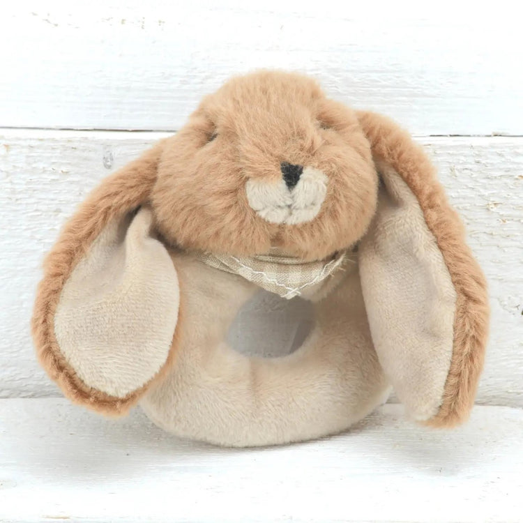 Jomanda Plush Bunny Ring Rattle - Bambino Love