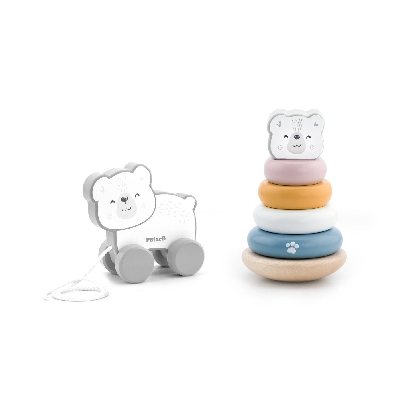 PolarB Pull - Along & Stacking Set - Bambino Love