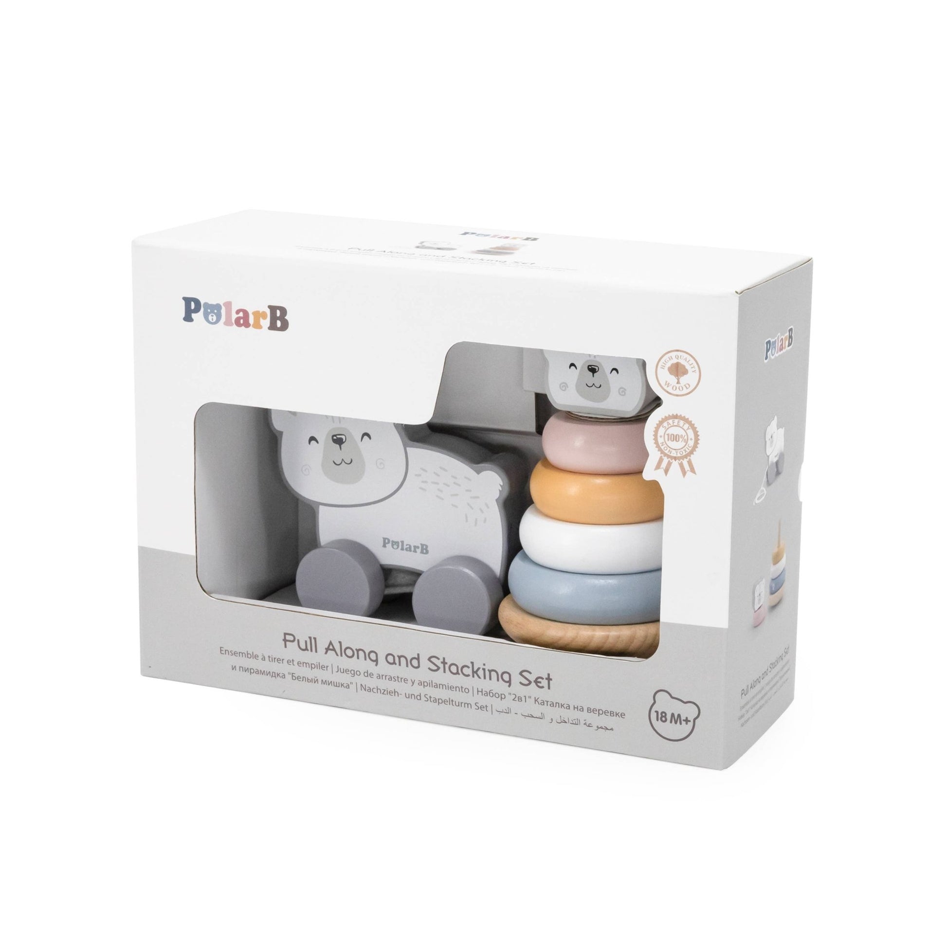 PolarB Pull - Along & Stacking Set - Bambino Love