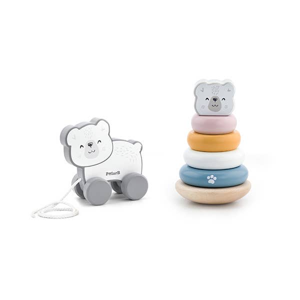 PolarB Pull - Along & Stacking Set - Bambino Love